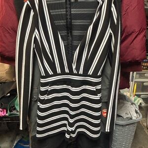 Silence + Noise Black Garment